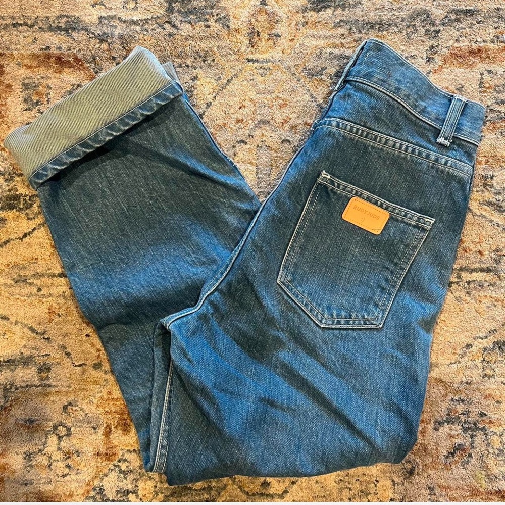 Rudy Jude Blue Straight Leg Jeans